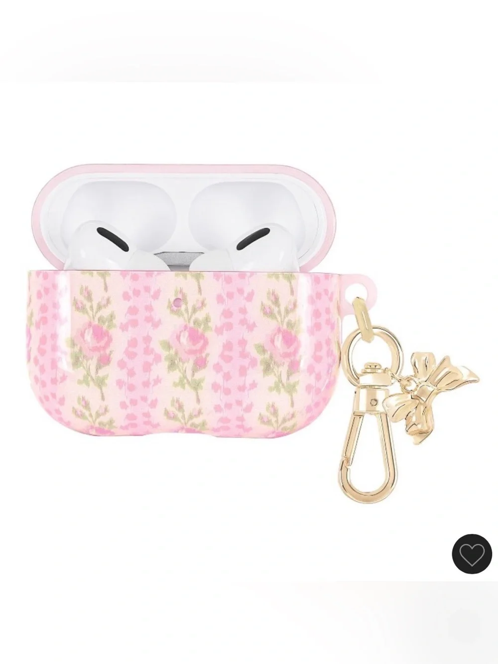 LoveShackFancy x Target x Casemate AirPods Pro 3 case in Strawberry Macaroon